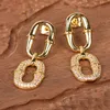 Dangle Chandelier Circle Hoop Earrings Arab for Women Fashion Color Crystal Earring State Wedding Jewelry Gift303k