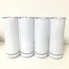 Straight Music Tumbler 18oz Sublimation Smart Water Bottle with Speaker Wireless Drinkware Stainless Steel Wine Tumblers Coffee Mu9265542