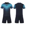 Blanko-Fußballtrikot, Uniform, personalisierte Team-Shirts mit Shorts, bedruckt mit Namen und Nummer 153528