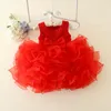 Girl's Dresses Lace Flower Baby Wedding Princess Dress Christening Gowns Infant Girls For Party Occasion Kid 1 Year Birthday