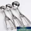 3 Tamanho Sorvete Scoop Scoop Gatilho Metal Cookie Colher Spola Balé de Aço Inoxidável Colher Scooper Preço de Fábrica Especialista Qualidade Qualidade Mais Recente Estilo Original Status