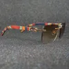 Luxe designer mode zonnebril 20% korting op retro vintage pauw houten bril rond voor dames sunnies dames zonnebril bril bril