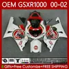 Lucky Strike OEM Body Kit voor Suzuki GSXR 1000 CC GSXR-1000 01-02 Carrosserie 62NO.15 GSXR1000 K2 1000CC 2001 2002 2002 GSX-R1000 GSX R1000 00 01 02 Injectie Mold Balveringen