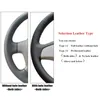 Genuine Leather Car Steering Wheel Cover for Nissan Teana Altima 2013-2016 X-Trail QASHQAI Rogue 2014-2016 Sentra Tiida