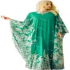 Vintage Kaftan Dubai Green Evening Dress With Lace Elegant Arabic Abaya Muslim Prom Dresses Plus Size Morrocan Formal Party Gown 2021 robe de soirée mariage