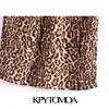 Abito longuette con stampa leopardata di moda sexy da donna Abito vintage con cerniera senza schienale Cinghie sottili Abiti femminili Abiti Mujer 210416