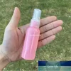 Botellas de almacenamiento Frascos Rosa Púrpura Azul Claro 50 ml Plástico Botella de spray vacía Bomba de prensa recargable Perfume Atomizador Aceites de viaje Líquido Cont Precio de fábrica Experto