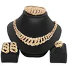 Whole Dubai XXOO Sets for Women I love YOU Necklace AfricanElephant Shape Nigerian Bridal Wedding Jewelry set