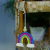 Colorful Handwork Cotton Rope weave Rainbow Tassel Hang Car Garden Home Decor