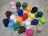 Kapelusze baseballowe Solid Color Cap Regulowane Sporty Zewnętrzne Hip Hop Prefal Visor Hat
