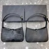 Dicky0750 Designer torebki hobo torby na ramię dla kobiet pakiet klatki piersiowej Lady Tote łańcuchy aligator skórzana torebka Presbyopic torebka płócien Crocodile Vintage Sacoche