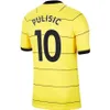 CFC Soccer Jerseys Lukaku Pulisic Mount Kante Havvertz Werner Chilwell Jorginho Hudson-Odoi 2021 2022 Chemise de football 21 22 Men + Kids Kits Sports Uniformes