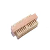 Wooden sisal cleaning brushes Bamboo bristle nail brush A216182