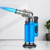 New Metal Windproof Turbo Torch Lighters Spray Gun Household Igniter Jet Outdoor Powerful BBQ Welding Gas Butane Lighters Wholesale Gadgets For Men