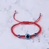 Handgeweven armband Lucky Armband Kabbalah Red String Thread Hamsa Armbanden Blauw Turkse Charme Sieraden Fatima Vriendschap Armband