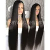 high qualitySHY LUXE Top Quality 40 Inch Lace Raw Preplucked Gluels Human Hair WIG In Stock For Model Niki StyleTW9284191