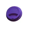 Silicone Cup Lids 9cm Anti Dust Spill Proof Food Grade Silicone Cup Lid Coffee Mug Milk Tea Cups Cover Seal Lids DHJ39