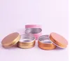 2oz 60ml 60g Multi-Colored Round Aluminiumburkar Box Skruvlock Metallburkar Krukor Tom Slip Slide Containers SN2628