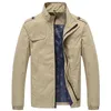 ursporttech 남자 재킷 봄 가을 슬림 맞는 솔리드 망 폭격기 버버 자켓 남성 캐주얼 오버 코트 패션 망 야구 자켓 탑 210528