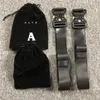 ALYX ROLLERCOASTER Safety BELT 1017 ALYX 9SM Unisex Metal Buckle Canvas Hip Hop Belt1707396