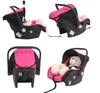 Baby Stroller 3 in 1 fashion good quality Hot High Landscape Mom Pink Stroller Travel Pram Carriage Basket Baby Car seat and Trolley1