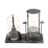 Decorative Objects & Figurines Retro Style Iron Tower Glow Star Lights Hourglass Timers Desktop Ornament- 125x155mm