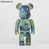 Nouveau Bearbrick Van Gogh 5.0 bloc de construction violence ours route rurale en Provence 400% 1000% ornements tendance jouet poupée manuel 28 cm/70 cm