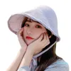 Корейские женские ведьмы вязаные солнцезащитные шляпа белье Weave Большой широкий досрочный ультрафиолетовый защитный рыбак с ремешком на ленте