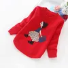 가을과 겨울 소녀의 스웨터 어린이 옷 4-14 년 소녀 스웨터 B8001 211201