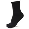 Chaussettes pour hommes 5 paires hommes sport course cinq doigts orteil décontracté court confortable haute qualité respirant coton