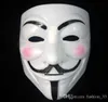 Mascheri per feste di maschera spaventose Vendetta maschera anonima ragazzo fawkes fantasia abito fantasia costume per adulti party cosplay carnaval maschere c423