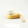 Wood Handle Cleansing Brushes Beauty Tools Manual Brush Cleaning Handheld Face-Brushes Skin Care Face Washing RRE10921