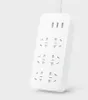 Power Strip 6-bit Socket Opladen Plug 250 V 2500W Power-Strip Sockets 3 USB 1.8 Meter Standaardinterface