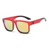 Spor Ken Block Güneş Gözlüğü Erkek Kadın Güneş Gözlüğü Yansıtıcı Kaplama Kare Casusluk Mutlu 43 Dikdörtgen Gözlük