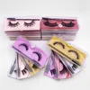 3D Vizon Kirpik Maskara Fırça Seti El Yapımı Faux Sahte Lashes Doğal Yumuşak Kalın Uzun Göz Kirpik Güzellik Makyaj