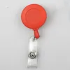 Retractable Reels Keychain Clips Retract Pass Card Badges Holder Key Ring Pull Badge Lanyard Name Tag Cards Holders BH5061 TYJ