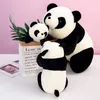 Fidget leksaker plysch leksak baby panda kawaii fylld docka högkvalitativ tredimensionell pp bomull kort plyschs julklapp söt djur öppna lådan överraskning grossist