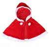 Men's Sleepwear Men's Warm Festive Bow Contrast Color Cape Unisex Xmas Cloak All Match For Props