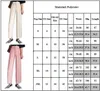 Originele Koreaanse stijl Womens Casual Long Broek Hoge Taille All-match Losse Wide-Leg Nan Q0801