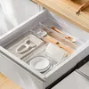 Transparent Desk Drawer Organizers Acrylic Storage Box Jewelry Cosmetic Makeup Organizer Closet Organizer For Small Things WLL1289