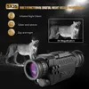 BekinTek Night Vision Monocular Telescope Goggles Waterproof Infrared Hunt Device 300m Full Dark Observing Distance 5x Optics 8x D3418323