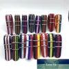 18 20 22 24mm Rainbow Band Army Sports Nato Fabric Nylon Watchband Tillbehör Band Bälte Klocka Färgglada vävda band Fabrikspris Expert Design Kvalitet Senaste stil