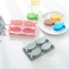 Торты инструменты силикагель-гель рисовый пирог формы для выпечки 4 с прекрасным рыбным мыльным мыльным шоколадным плесенью ледяной коробка RRB14540