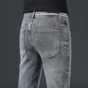 Skinny Jeans Homens Slim Fit Denim Juntos Esticão Masculino Jean Lápis Calças Calças de Jeans Moda Casual Hombre Novo X0621