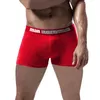 Sous-vêtements Arrivée Coton Sous-vêtements Hommes Boxer Homme Imprimer Taille basse Hommes Shorts Boxers Long Transparent