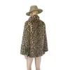 Addensare Giacca da donna leopardata Cappotto di pelliccia sintetica medio lungo Donna Slim Casual Giacche di pelliccia di leopardo Donna 2112136680563