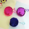 Mini Wallet Women Girls Fashion Sequins Coin Purse Zipper Small Wallet Clutch Pouch Bag