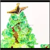 Decorazioni Forniture festive Giardino15Cm Fai da te Magic Growing Tree Regalo di Natale Giocattolo Casa Decorazione di festa di Natale Puntelli Mini1 Consegna di goccia 2021