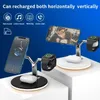 3 I 1 Magnetic Wireless Charger 15W Fast Charging Station för Magsafe iPhone 13 Pro Max Chargers för Samsung Apple Watch AirPods 9364176