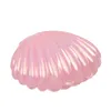 Goud shell vorm bruiloft snoep doos plastic gift gunst houder dozen verjaardag kerstfeest zilver wit roze decor levert